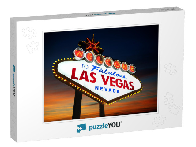 Welcome to Las Vegas Sign... Jigsaw Puzzle