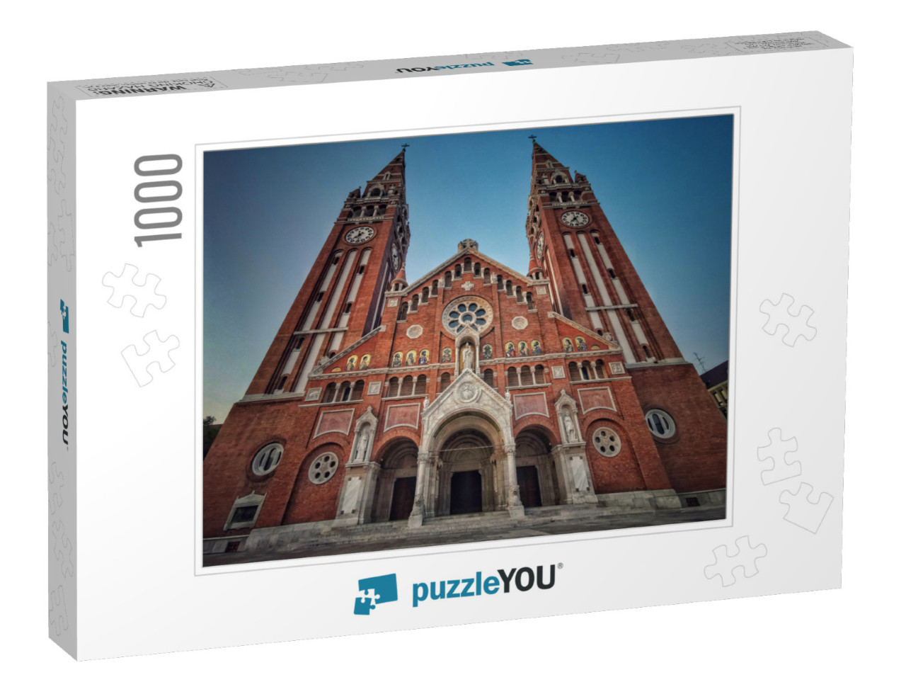 One of the Beauty of Hungary is the Szeged Cathedral... Jigsaw Puzzle with 1000 pieces