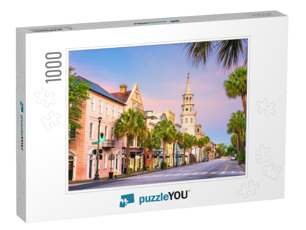 Charleston, South Carolina, USA in the French Quarter At T... Jigsaw Puzzle with 1000 pieces