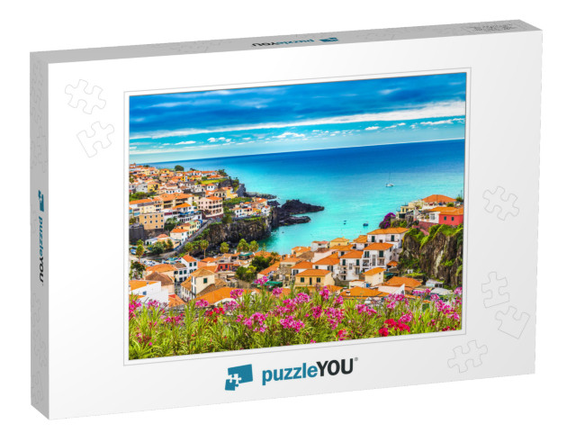 Panoramic View Over Camara De Lobos, Madeira Island, Port... Jigsaw Puzzle