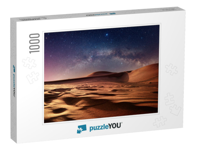 Star Night in the Desert... Jigsaw Puzzle with 1000 pieces