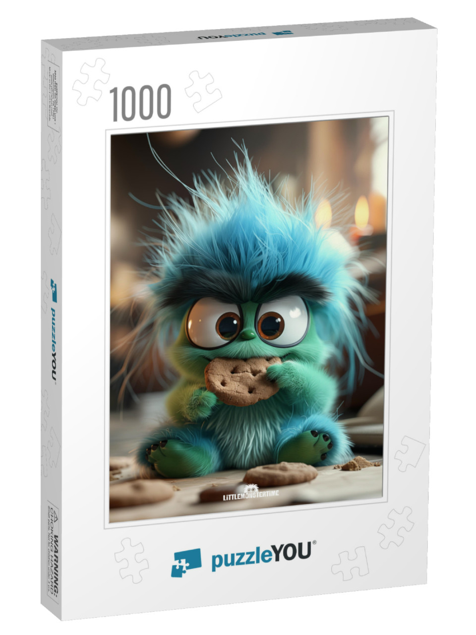 LITTLEMONSTERTIME: Bob Jigsaw Puzzle with 1000 pieces