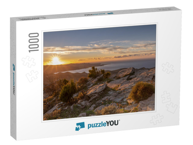 Stones & Autumn Vegetation At an Altitude, in the Mountai... Jigsaw Puzzle with 1000 pieces