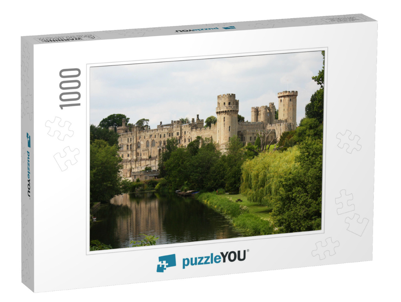 Warwick Castle in Northern England... Jigsaw Puzzle with 1000 pieces