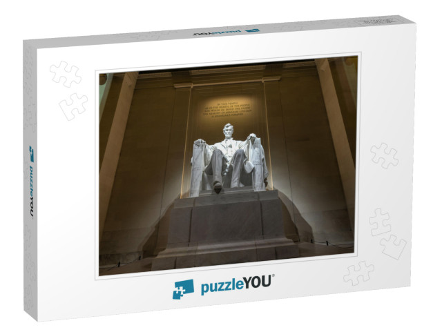 Lincoln Memorial At Dawn... Jigsaw Puzzle