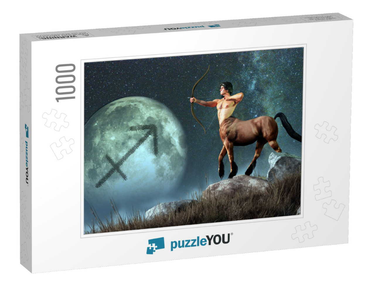 Sagittarius, the Centaur Archer, is the Sixth Sign of the... Jigsaw Puzzle with 1000 pieces