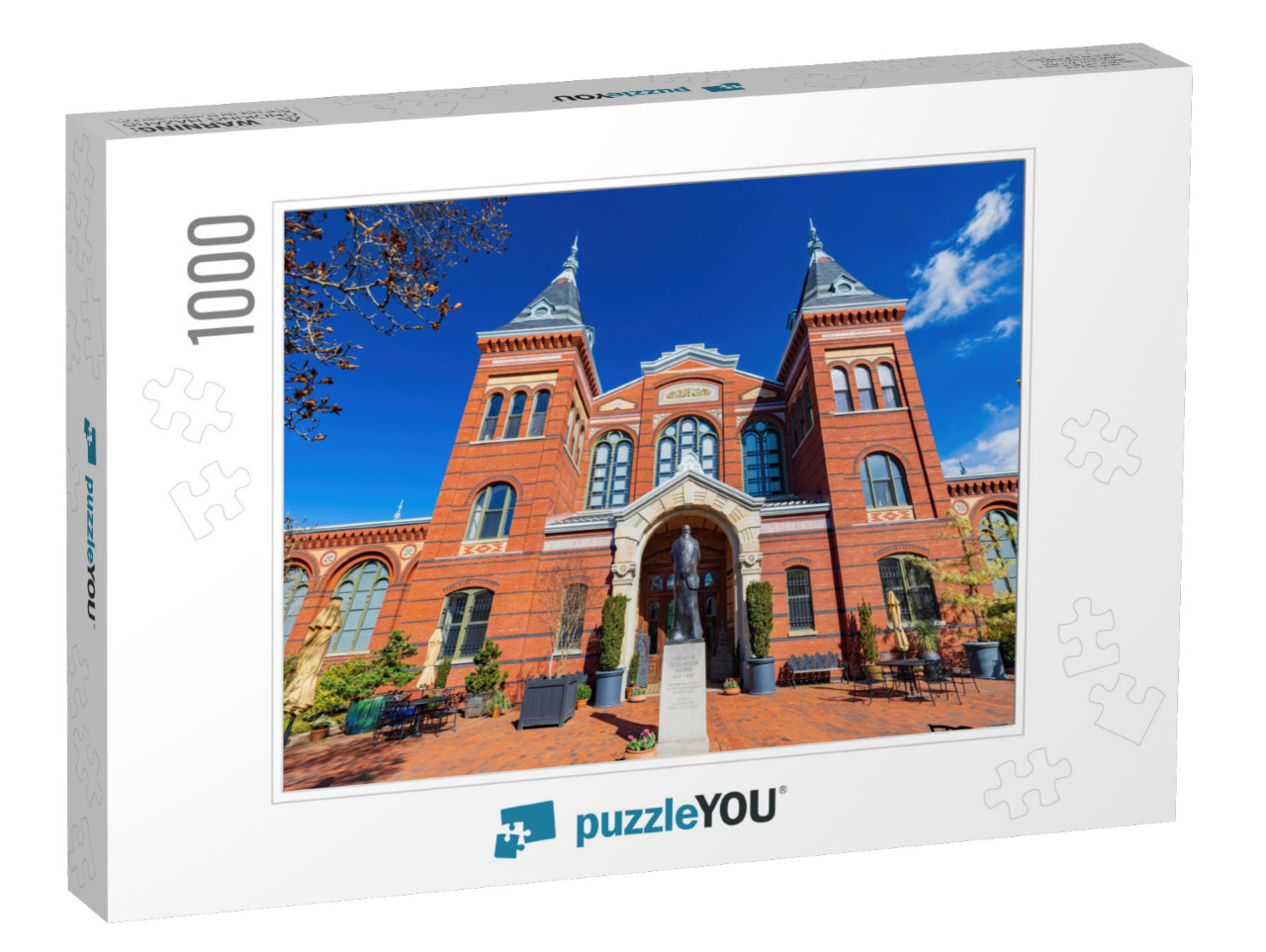 Sunny View of the Smithsonian Arts Industries Building At... Jigsaw Puzzle with 1000 pieces