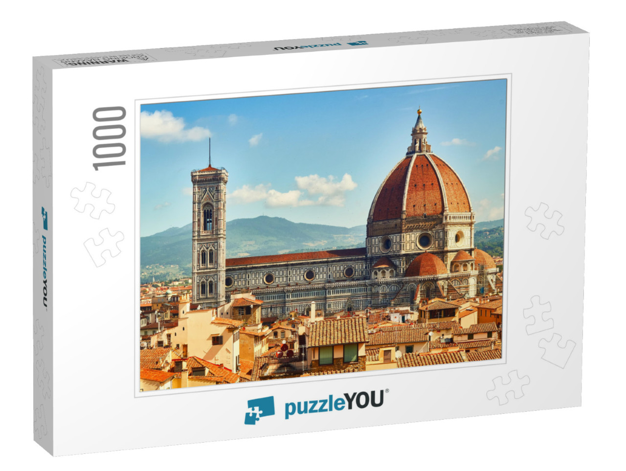 Duomo Santa Maria Del Fiore in Florence, Italy... Jigsaw Puzzle with 1000 pieces