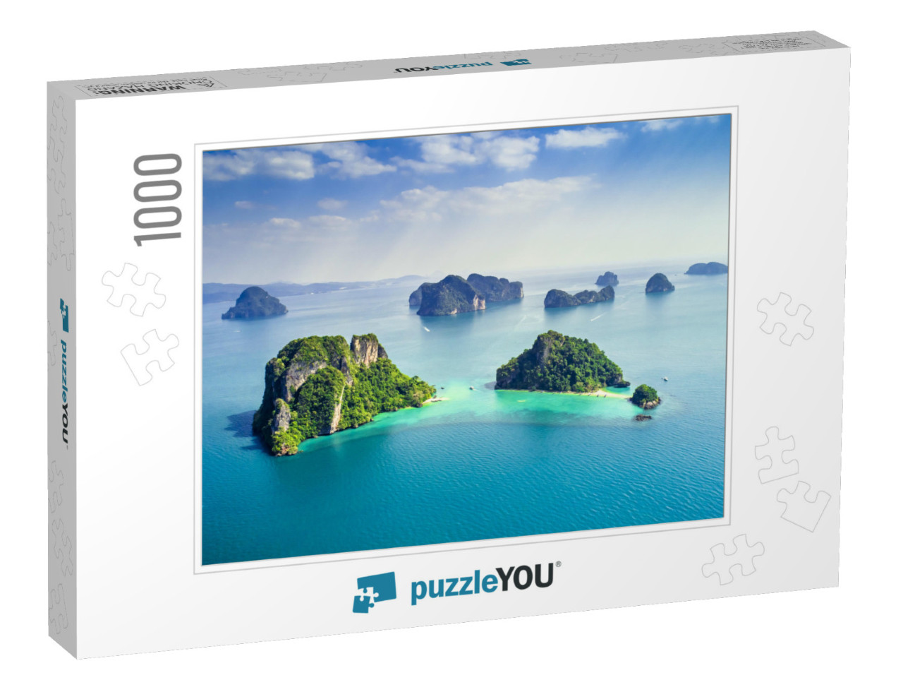 Surrounding Islands of Koh Yao Noi, Phuket, Thailand Gree... Jigsaw Puzzle with 1000 pieces