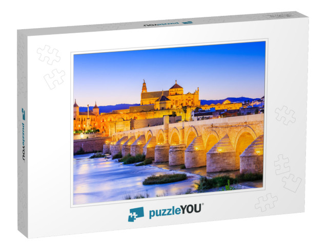 Cordoba, Spain, Andalusia. Roman Bridge on Guadalquivir R... Jigsaw Puzzle