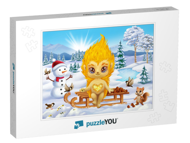 GOLDY: Winter Jigsaw Puzzle