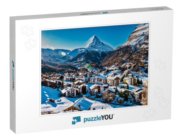 Zermatt & Matterhorn Mountain... Jigsaw Puzzle