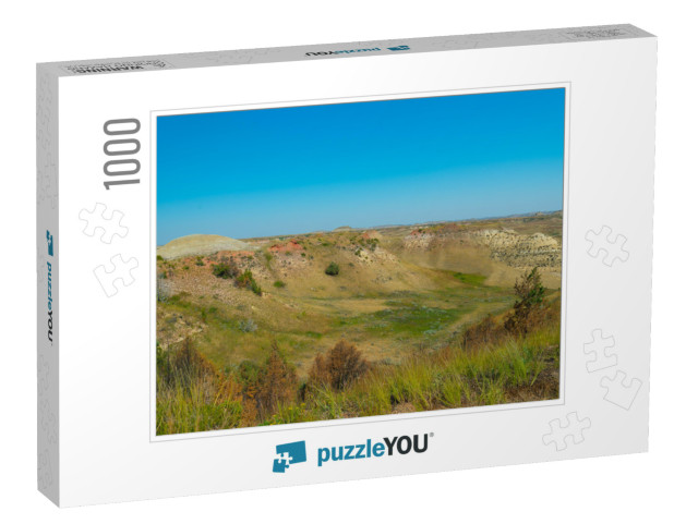 Theodore Roosevelt National Park Landscape... Jigsaw Puzzle with 1000 pieces