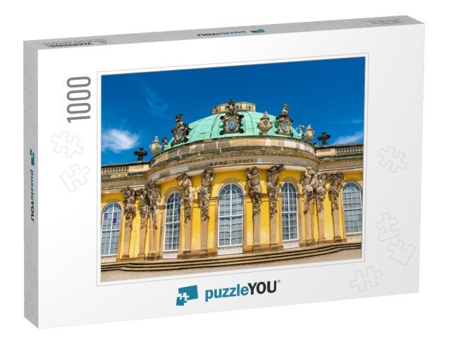 Sanssouci Palace, the Summer Palace of Frederick the Grea... Jigsaw Puzzle with 1000 pieces