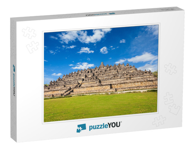 Borobudur is a 9th-Century Mahayana Buddhist Temple in Ma... Jigsaw Puzzle