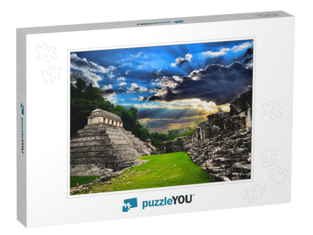 Mayan Ruins Palenque, Mexico... Jigsaw Puzzle