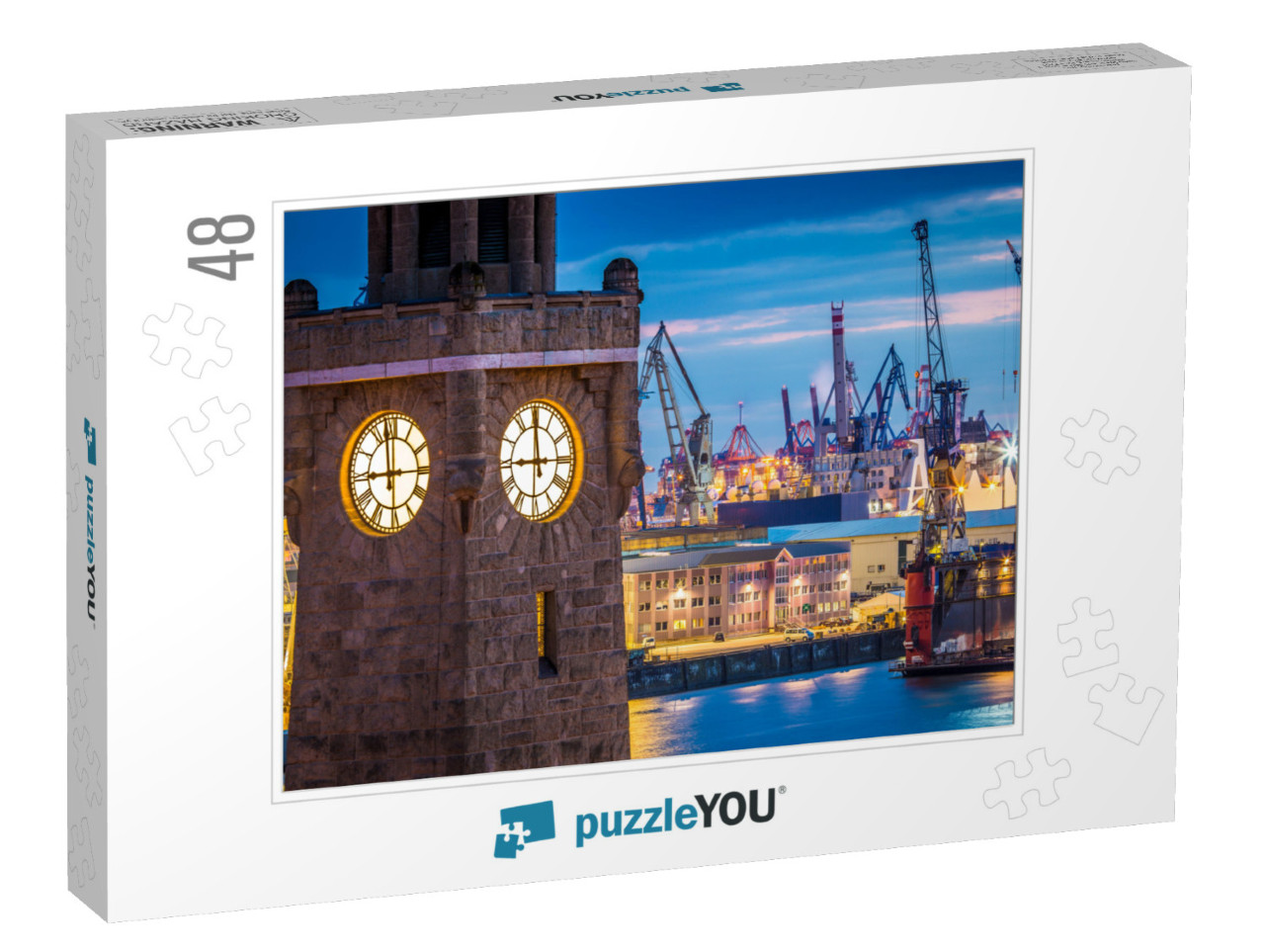 Hamburg - Germany... Jigsaw Puzzle with 48 pieces