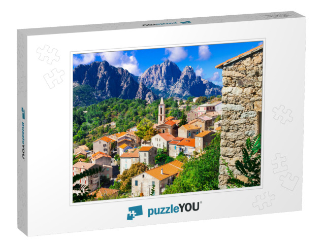 Evisa - Small Picturesque Mountain Village Between Splend... Jigsaw Puzzle