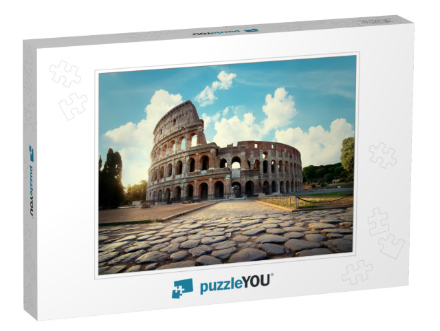 Ancient Colosseum in Rome in the Afternoon... Jigsaw Puzzle