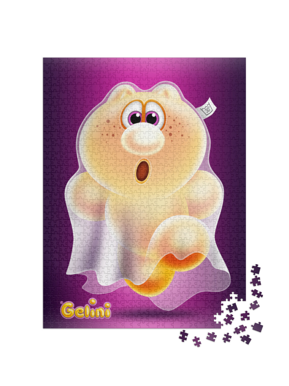 Gelini Halloween Dott Jigsaw Puzzle with 1000 pieces