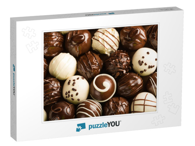 Chocolate, Chocolate Candy, Truffle... Jigsaw Puzzle