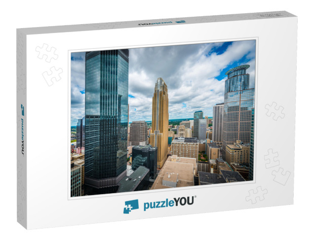 Downtown Minneapolis & Surrounding Urban... Jigsaw Puzzle