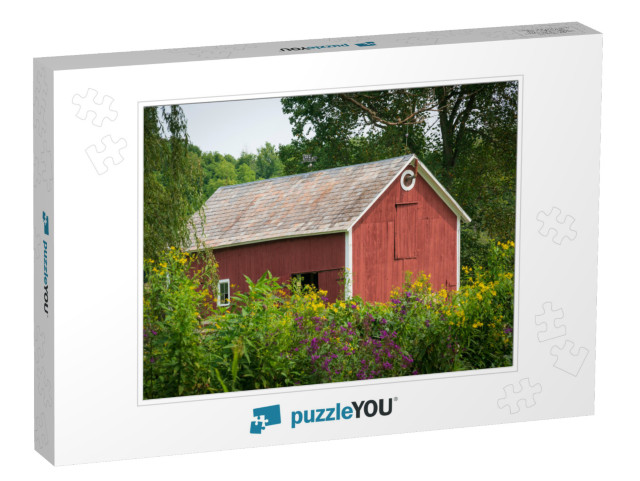 Historic Farm Buildings At Ohio's Only National Park, Cuy... Jigsaw Puzzle