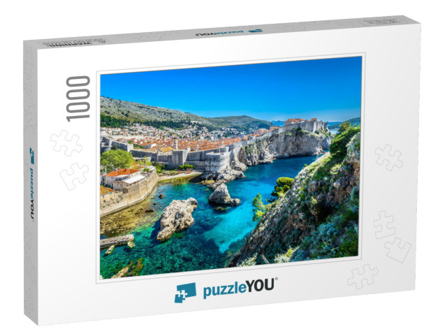 Aerial Panoramic View At Famous European Travel Destinati... Jigsaw Puzzle with 1000 pieces