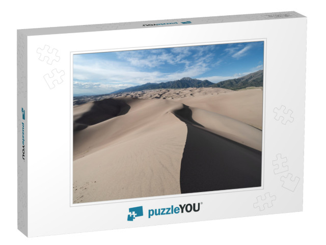 Panoramic View of Great Sand Dunes National Park... Jigsaw Puzzle