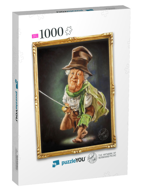 Miss Margaret Rutherford Portrait Jigsaw Puzzle