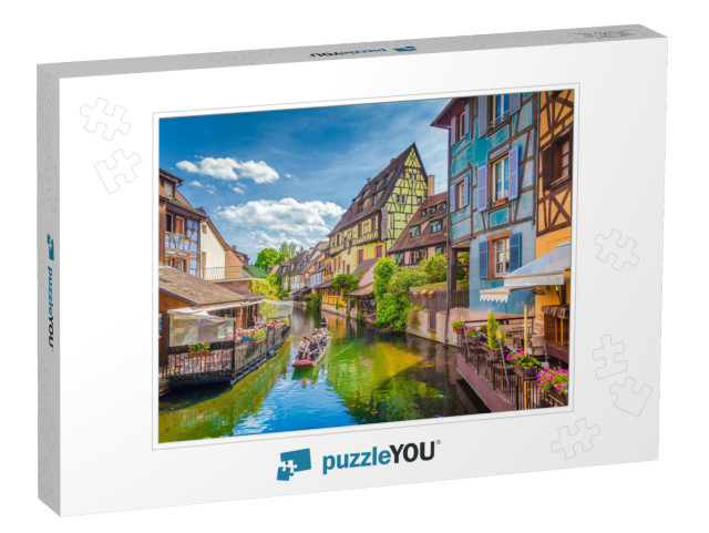 Beautiful View of the Historic Town of Colmar, Also Known... Jigsaw Puzzle