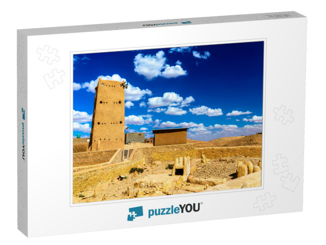 Borj Cheikh El Hadj in Beni Isguen, a City in the Mzab Va... Jigsaw Puzzle