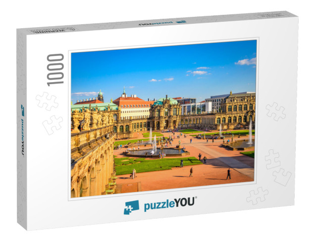 Famous Zwinger Palace Der Dresdner Zwinger Art Gallery of... Jigsaw Puzzle with 1000 pieces