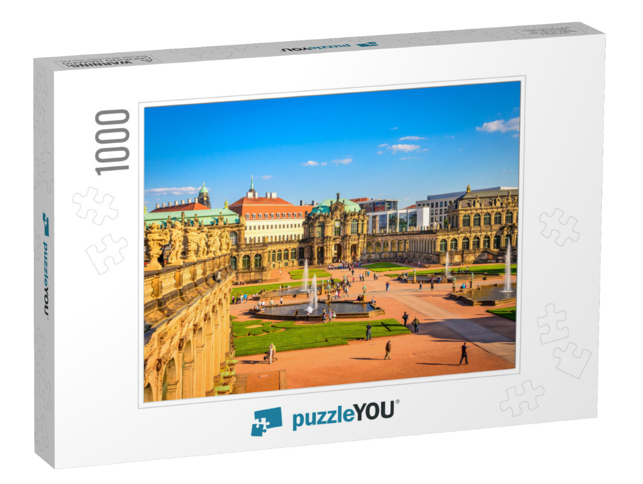 Famous Zwinger Palace Der Dresdner Zwinger Art Gallery of... Jigsaw Puzzle with 1000 pieces