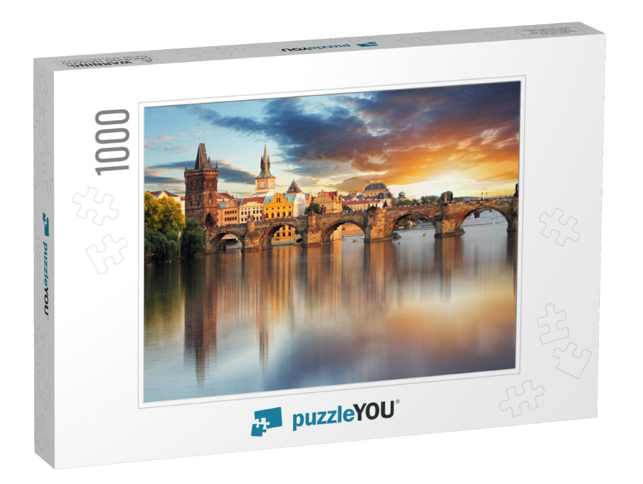 Prague - Charles Bridge, Czech Republic... Jigsaw Puzzle with 1000 pieces