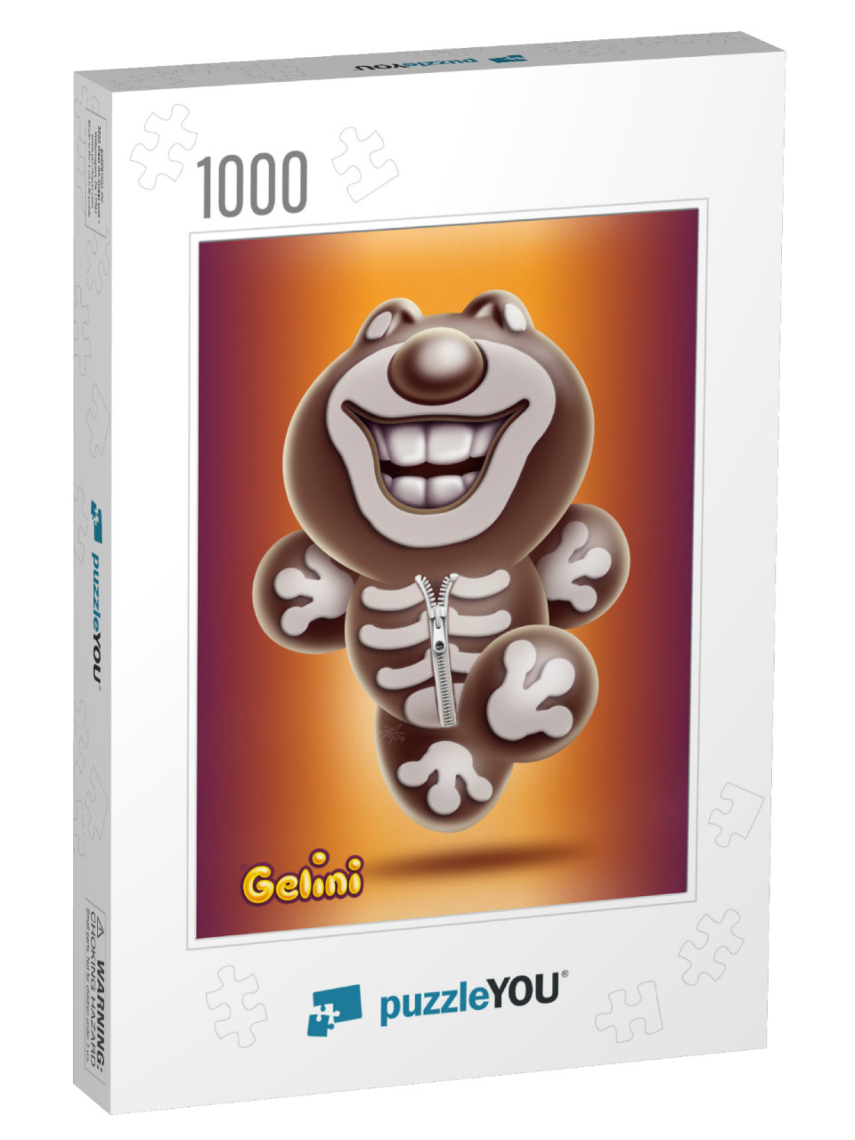 Gelini Halloween Nero Jigsaw Puzzle with 1000 pieces