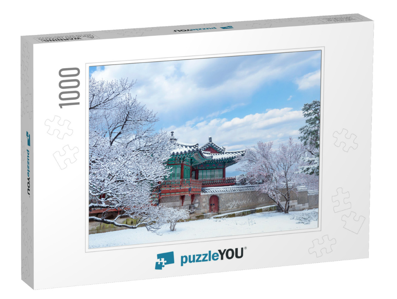 Changdeokgung Palace in Winter Seoul South Korea... Jigsaw Puzzle with 1000 pieces