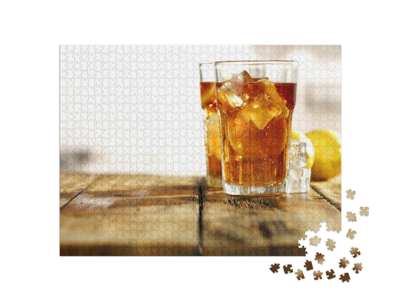 Sweet Cold Ice Tea... Jigsaw Puzzle with 1000 pieces