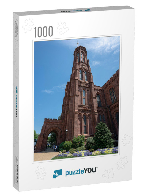 Smithsonian Castle Museum Usa... Jigsaw Puzzle with 1000 pieces