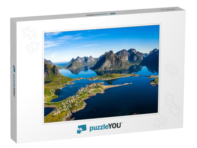 Panorama Lofoten is an Archipelago in the County of Nordl... Jigsaw Puzzle