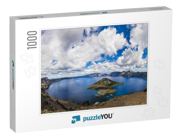 Crater Lake National Park... Jigsaw Puzzle with 1000 pieces