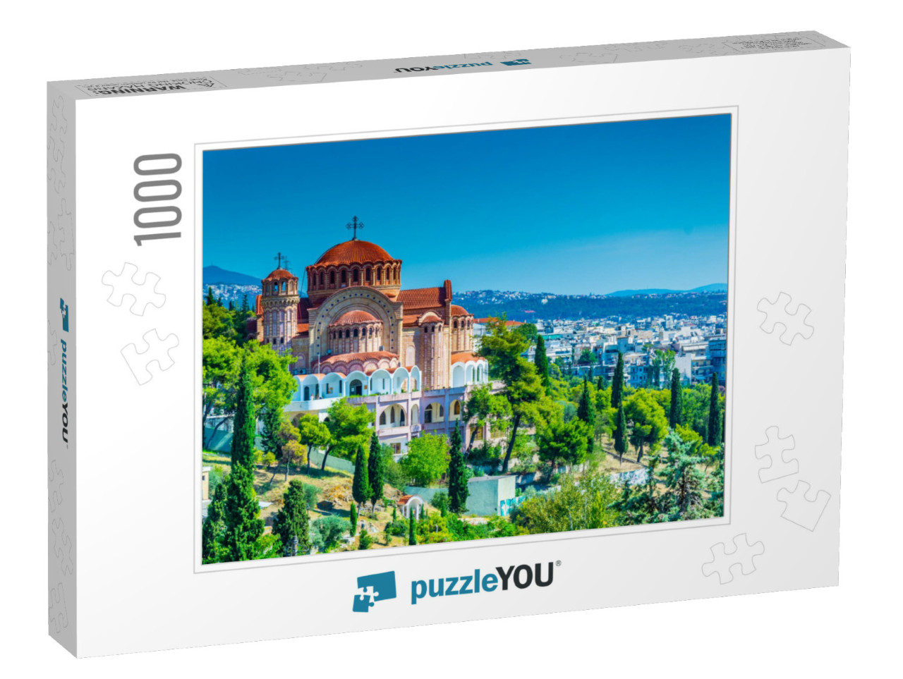 Saint Paul Cathedral in Thessaloniki, Greece... Jigsaw Puzzle with 1000 pieces