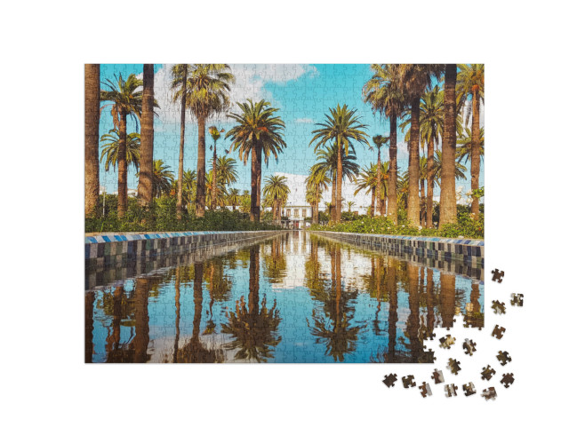 The Arab League Park Parc De La Ligue Arabe is an Urban P... Jigsaw Puzzle with 1000 pieces