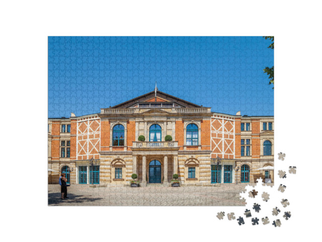 Bayreuth, Old City, Germany... Jigsaw Puzzle with 1000 pieces