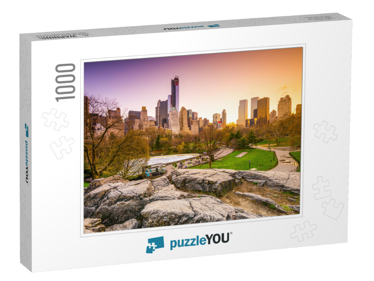 New York City Cityscape View from Central Park... Jigsaw Puzzle with 1000 pieces