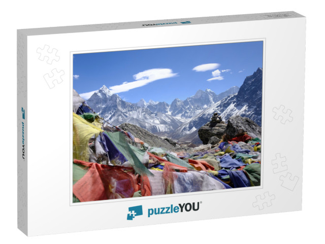 Himalaya Himalayas Mountain Range Nepal Kathmandu... Jigsaw Puzzle