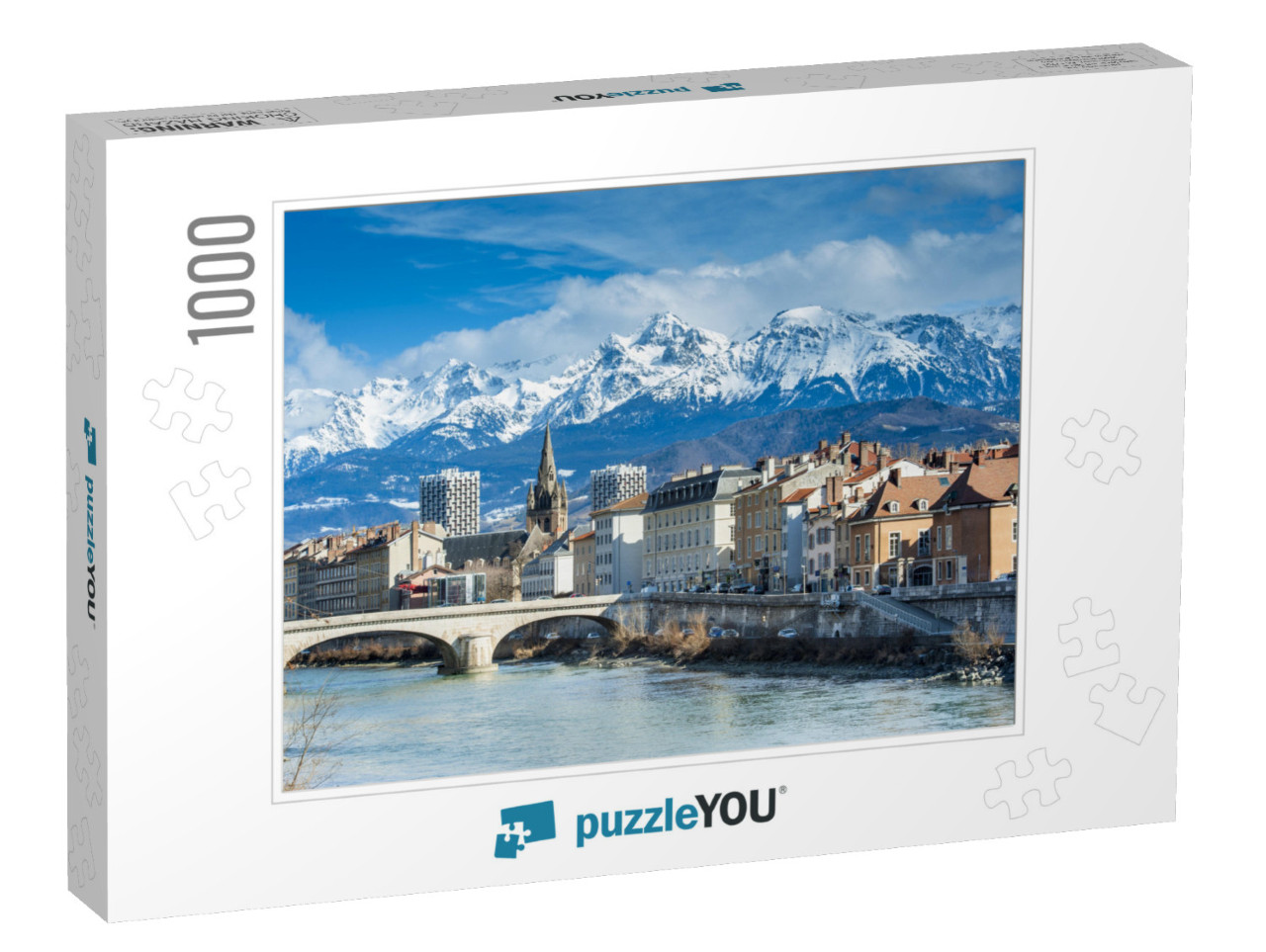 Grenoble... Jigsaw Puzzle with 1000 pieces