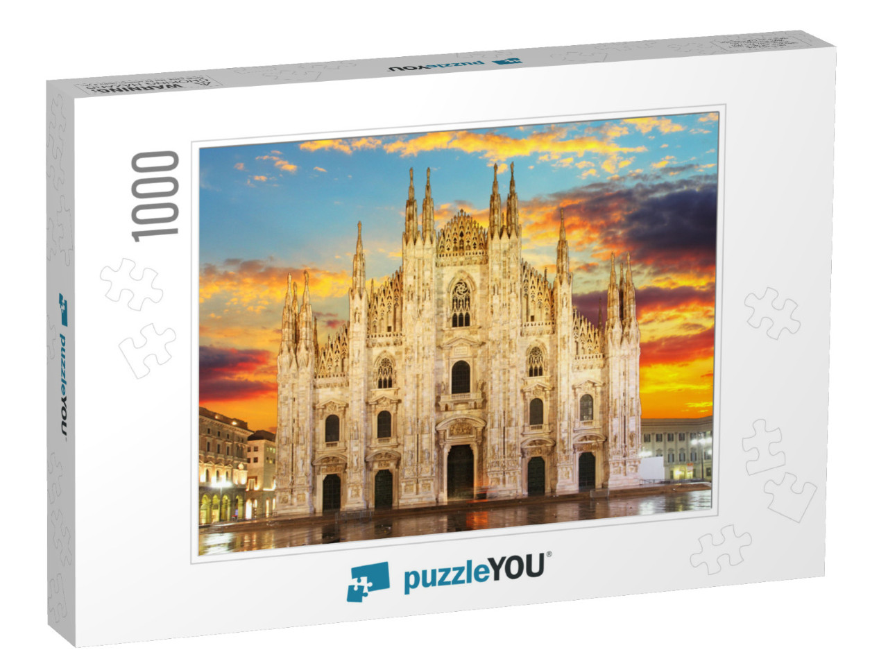 Milan - Duomo... Jigsaw Puzzle with 1000 pieces