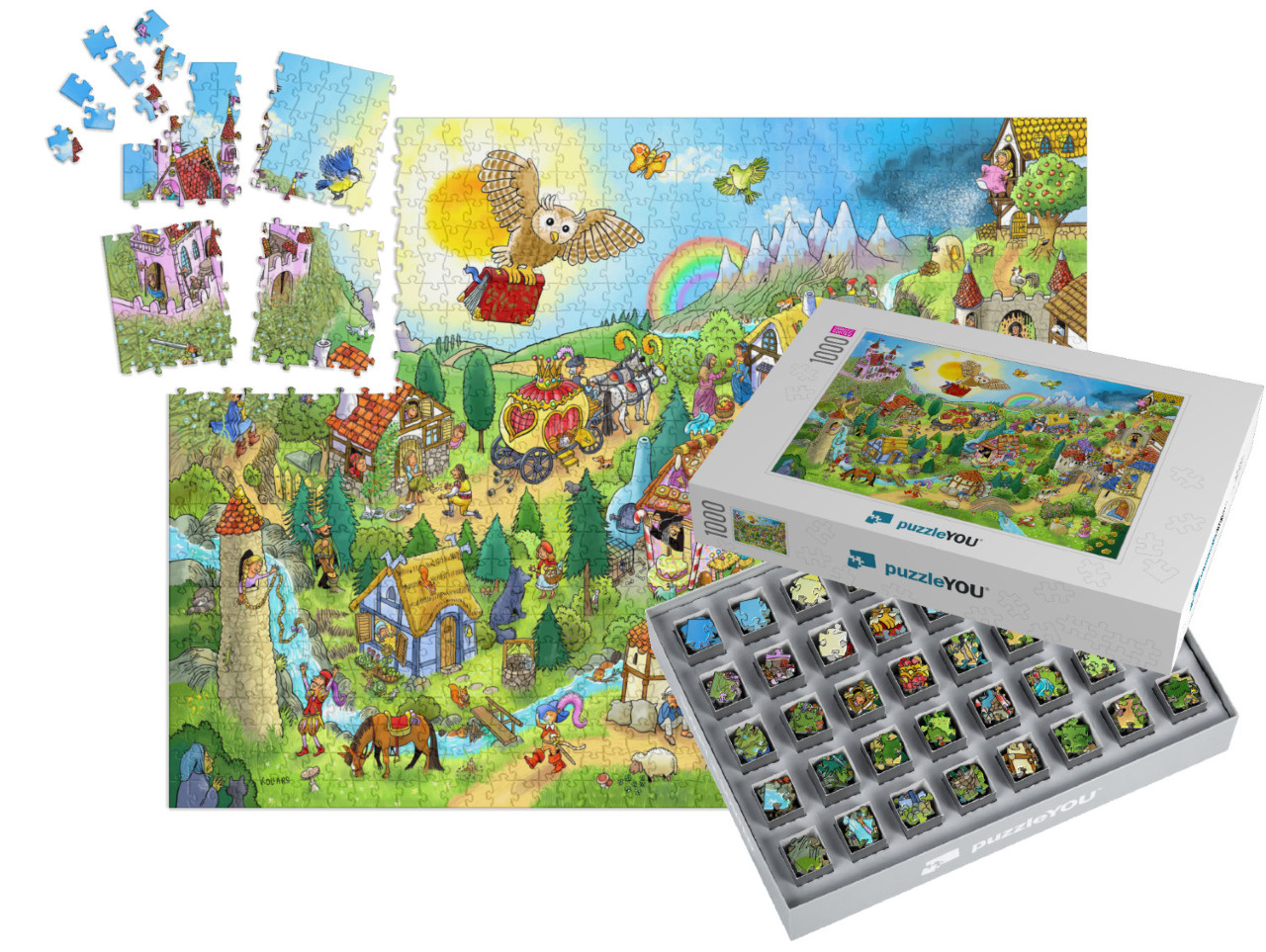 Grimm's Fairy Tales | SMART SORTED® | Jigsaw Puzzle with 1000 pieces