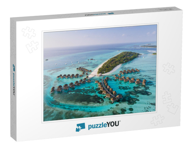 Amazing Bird Eyes View in Maldives... Jigsaw Puzzle